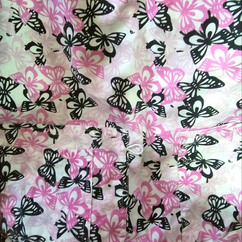Wear for care scrub top